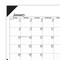 House Of Doolittle Academic Economy Desk Pad, 12 Months, January-December, 3PK 12402 - alternate 3